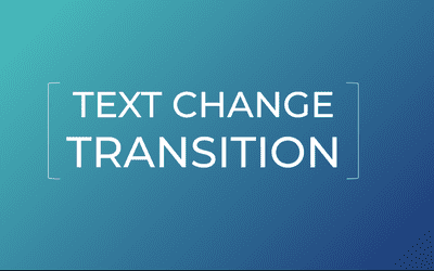 How to Add Transition on Text Changes